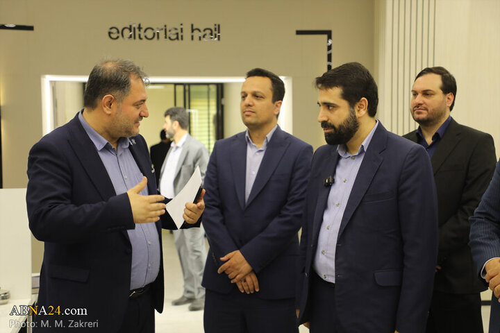 Photos: Head of National Cyberspace Center visits ABNA Nes Agency