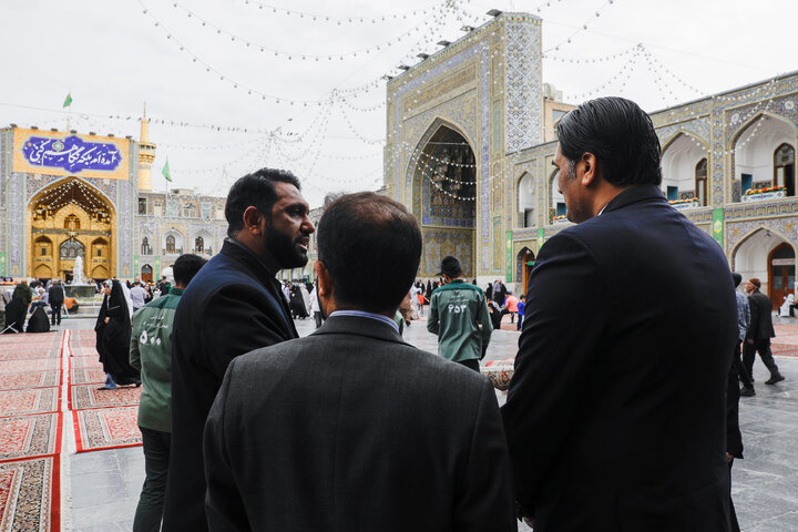 Photos: Pakistan PM's special assistant visits Imam Reza Shrine