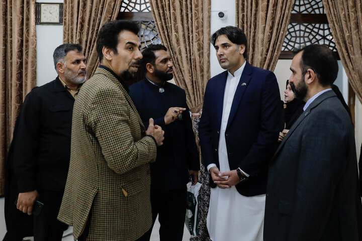 Photos: Pakistan PM's special assistant visits Imam Reza Shrine