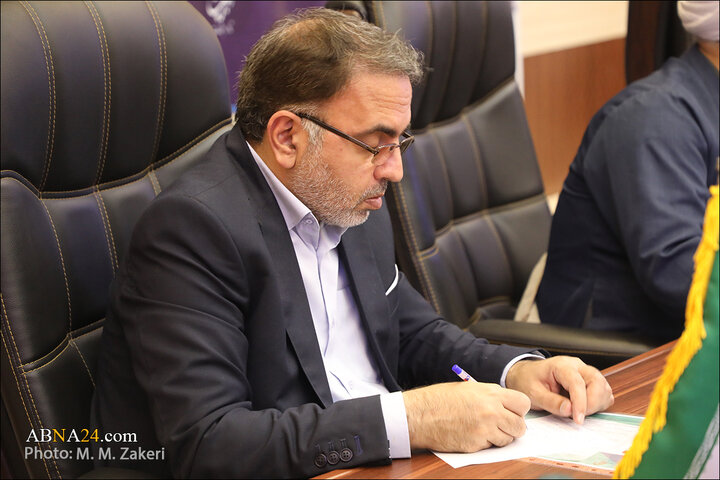 دیدار علمای حوزه علمیه نجف اشرف با دبیرکل مجمع جهانی اهل‌بیت(ع)