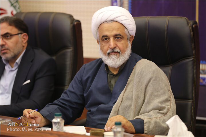 دیدار علمای حوزه علمیه نجف اشرف با دبیرکل مجمع جهانی اهل‌بیت(ع)