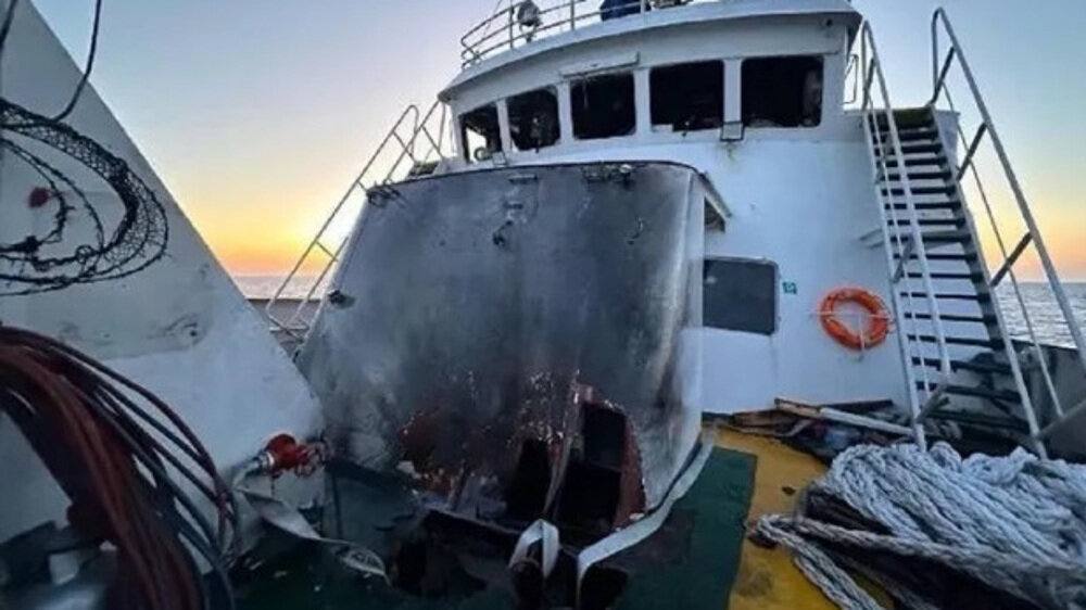 Intl organizations, resistance groups condemn Israeli strike on freedom flotilla vessel
