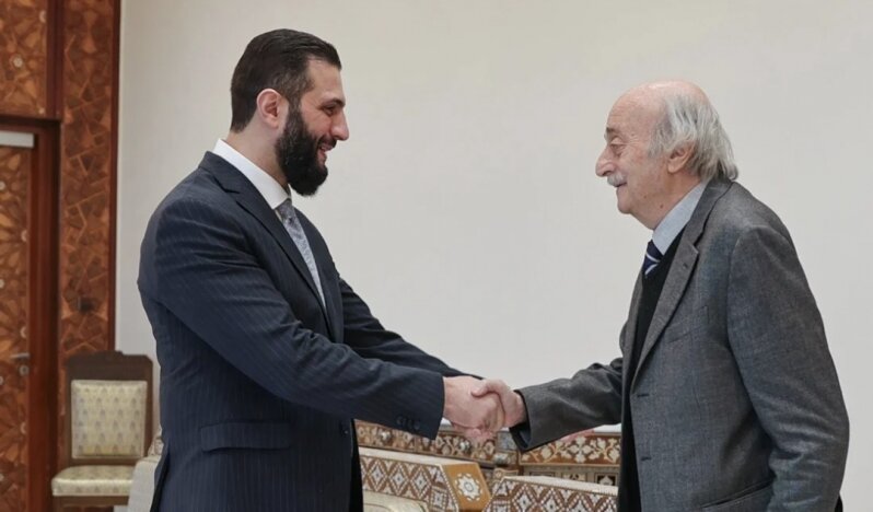 Şam'da sıcak temas: Canbolat ve Colani bölgeyi konuştu