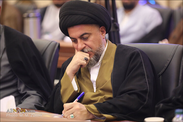 Photos: Group of scholars from Najaf Seminary meet with Secretary General of AhlulBayt World Assembly