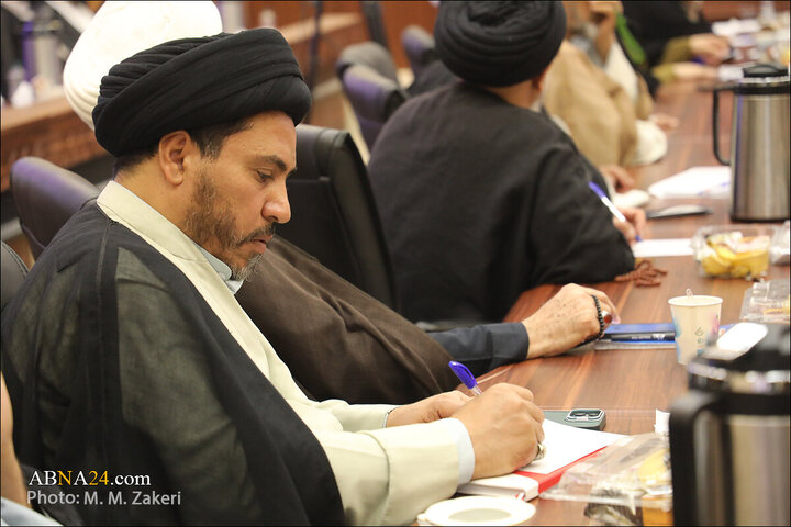 Photos: Group of scholars from Najaf Seminary meet with Secretary General of AhlulBayt World Assembly