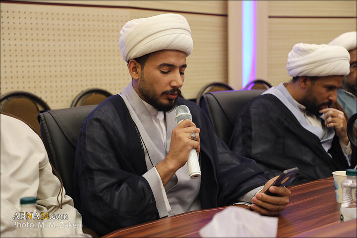 Photos: Group of scholars from Najaf Seminary meet with Secretary General of AhlulBayt World Assembly