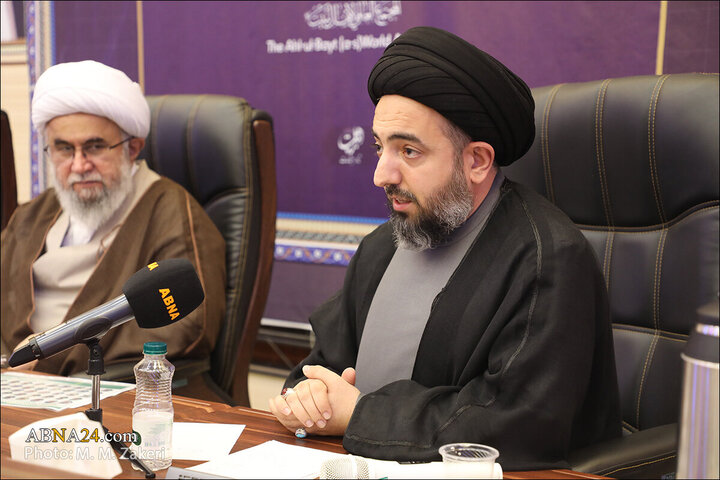 Photos: Group of scholars from Najaf Seminary meet with Secretary General of AhlulBayt World Assembly