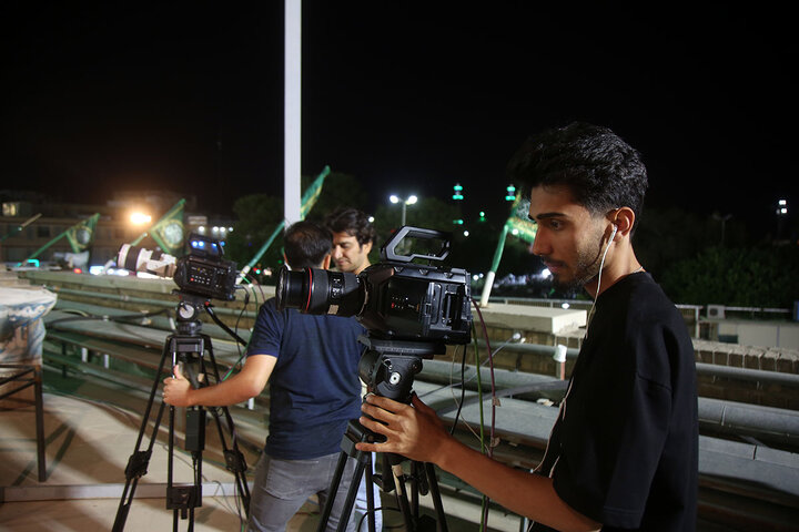 Photos: Behind the Scenes of media programs for birth anniversary of Hazrat Masoumeh