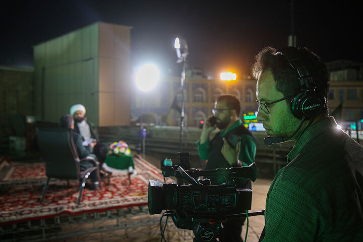 Photos: Behind the Scenes of media programs for birth anniversary of Hazrat Masoumeh