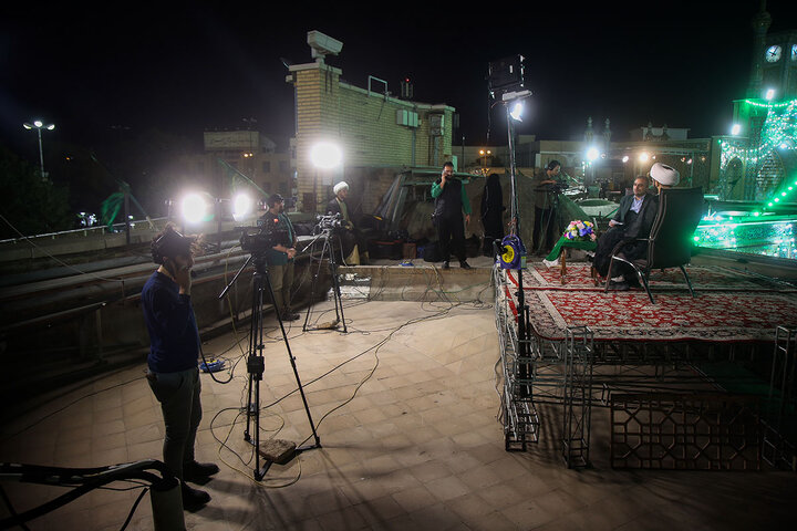 Photos: Behind the Scenes of media programs for birth anniversary of Hazrat Masoumeh