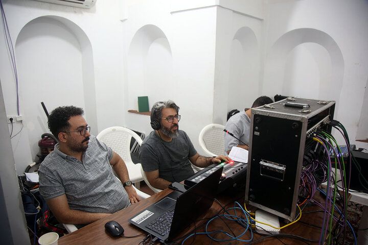 Photos: Behind the Scenes of media programs for birth anniversary of Hazrat Masoumeh