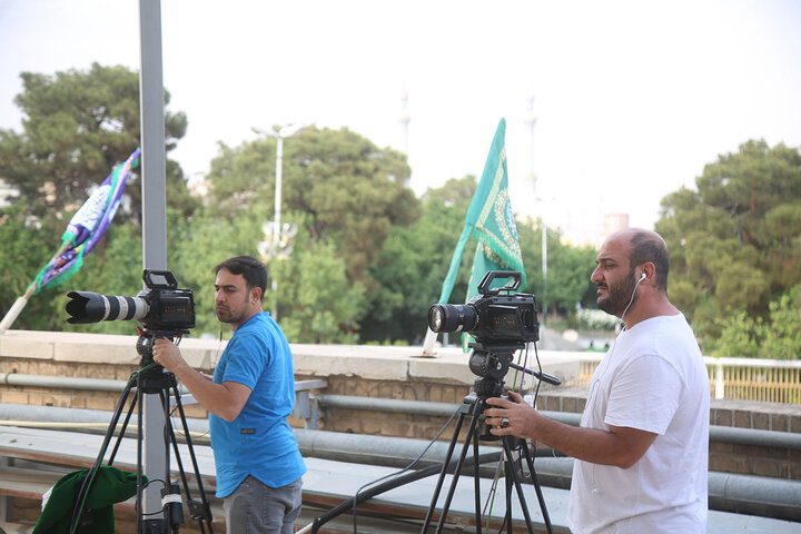 Photos: Behind the Scenes of media programs for birth anniversary of Hazrat Masoumeh