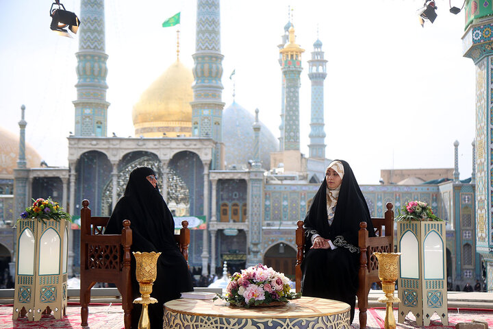 Photos: Behind the Scenes of media programs for birth anniversary of Hazrat Masoumeh