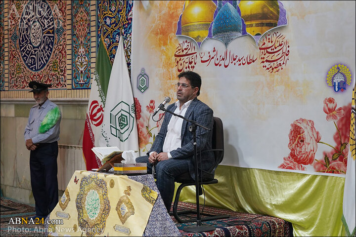 گزارش تصویری | جشن دهه کرامت با سخنرانی حجت الاسلام عالی