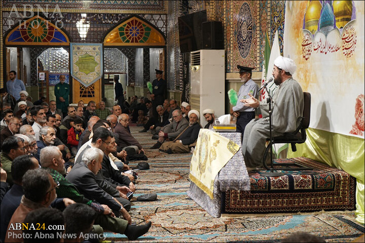 گزارش تصویری | جشن دهه کرامت با سخنرانی حجت الاسلام عالی
