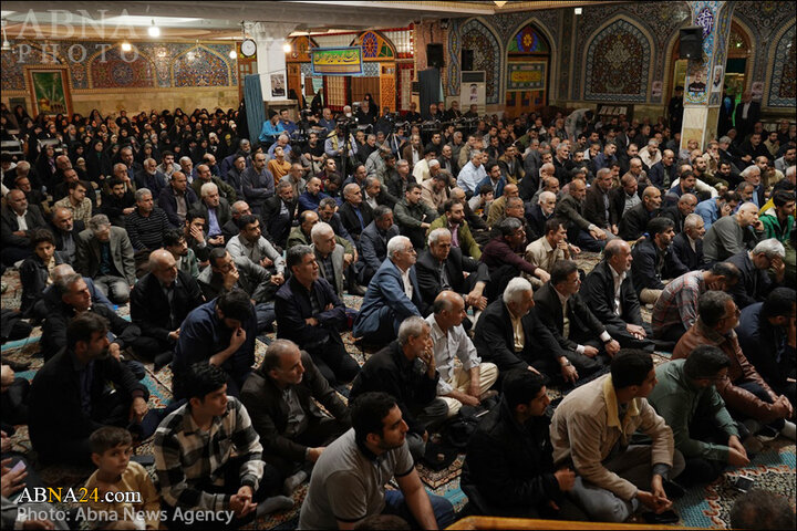 گزارش تصویری | جشن دهه کرامت با سخنرانی حجت الاسلام عالی