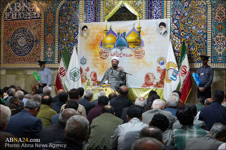 گزارش تصویری | جشن دهه کرامت با سخنرانی حجت الاسلام عالی
