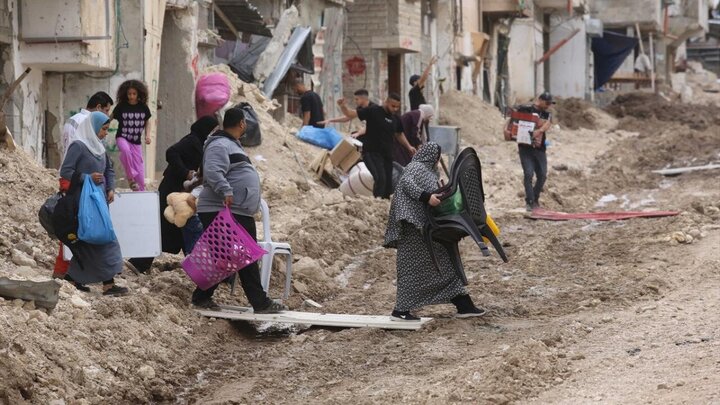 Wêne-Nûçe: Gelê Tûlkerm ji ber hişyariya rejîma Sîyonîst bêmal û penaber bûn