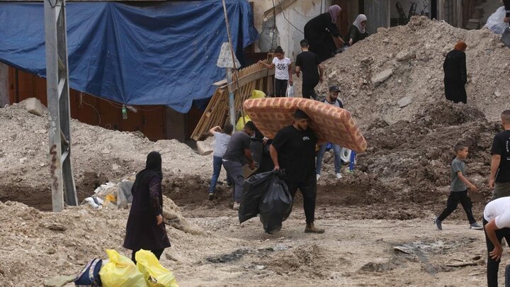 Wêne-Nûçe: Gelê Tûlkerm ji ber hişyariya rejîma Sîyonîst bêmal û penaber bûn