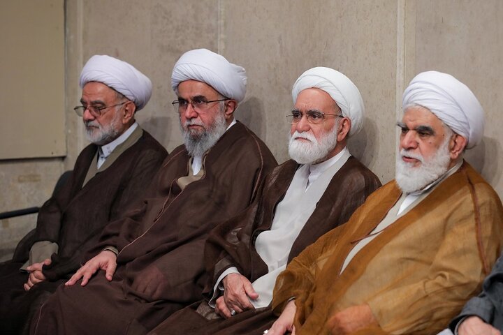 دیدار کارگزاران حج با رهبر انقلاب