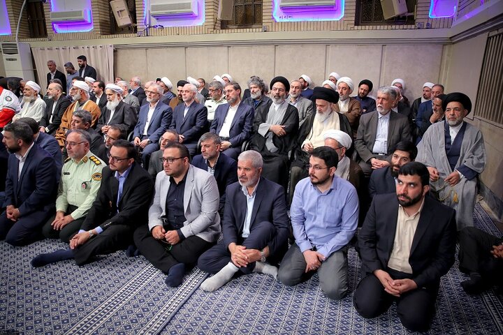 دیدار کارگزاران حج با رهبر انقلاب