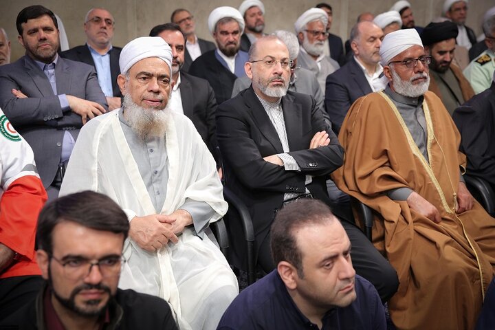 دیدار کارگزاران حج با رهبر انقلاب