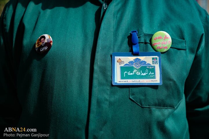 خادمی رزمندگان لشکر ۱۴ امام حسین(ع) اصفهان در چایخانه امام رضا(ع)