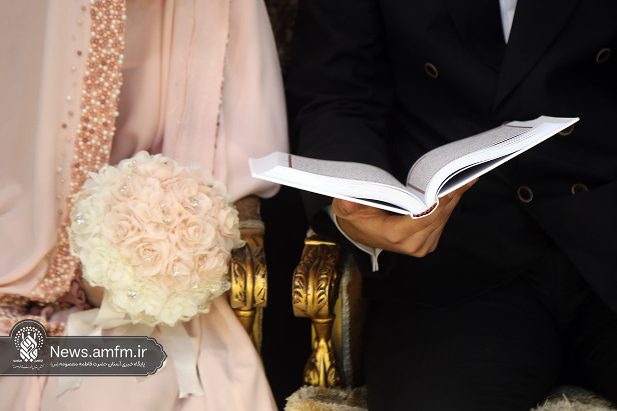 100 young couples get married on day of Hazrat Masoumeh birth anniversary