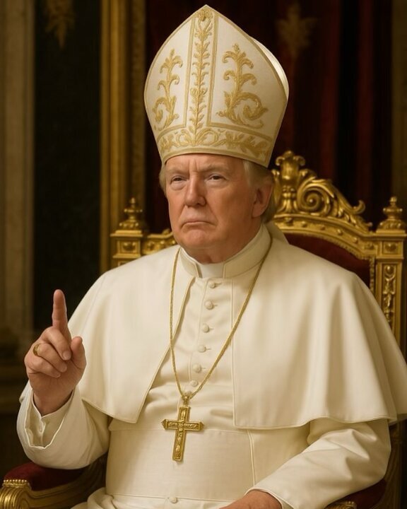 Trump become “Pope”! + Picture