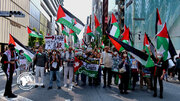 Tokyo demonstrators demand ceasefire, condemn Israeli crimes in Gaza