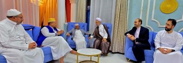 Mkutano kati ya Mwakilishi wa Al-Mustafa Dar-es-salaam - Tanzania na Mufti Mkuu wa Tanzania