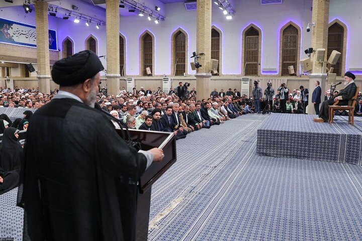 "Rapora wêneyî | Civîna komek ji kargêrên hacê bi Serokê Şoreşê"