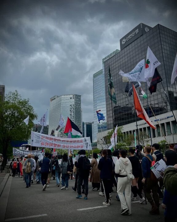 راهپیمایی سئول