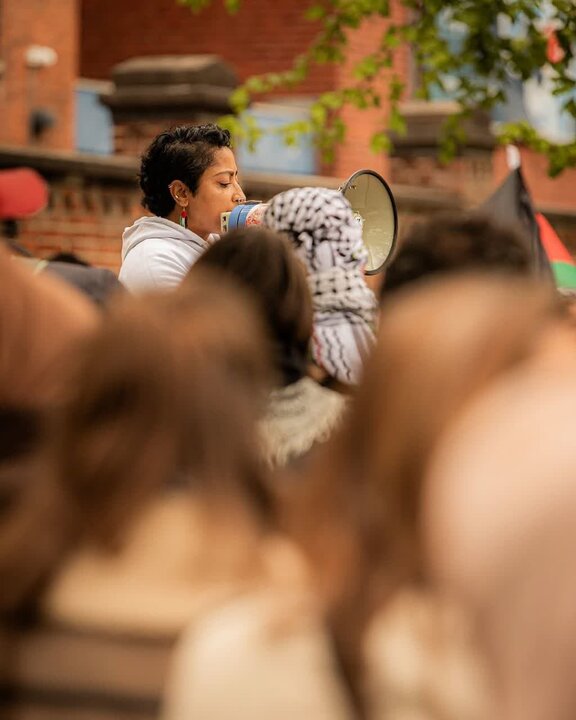 تظاهرات در کپنهاگ دانمارک در حمایت از غزه