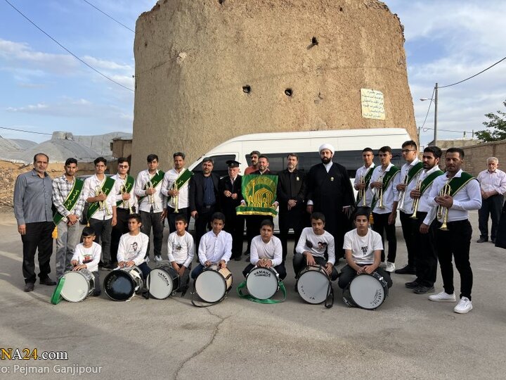 کاروان زیر سایه خورشید میهمان مردم شهرستان نائین اصفهان