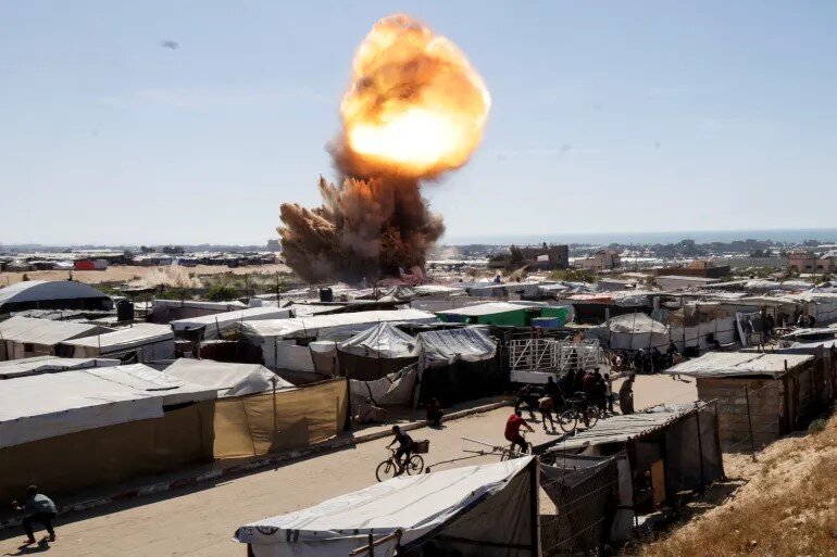 Israeli airstrikes kill dozens of civilians in Gaza overnight