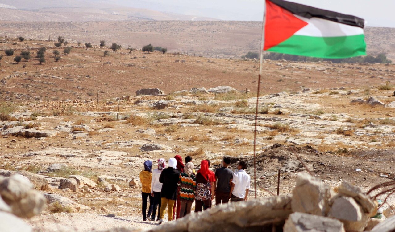 Extremist Jewish settlers destroy Palestinian farmland in Masafer Yatta