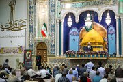 Photos: Memorial ceremony for the victims of the Shahid Rajaee Port incident held in Qom