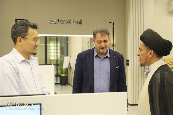 Photos: Representative of International Communications Office of Supreme Leader in Bangladesh visits ABNA News Agency