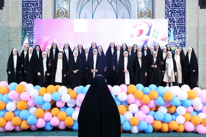 Photos: Special ceremony of Hazrat Masoumeh birth anniversary and Friday prayer for girls held in Zanjan