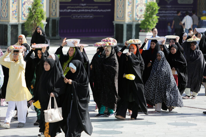 Photos: Traditional "Tabaq Dastarkhwan" ceremony held at Astan Quds Razavi