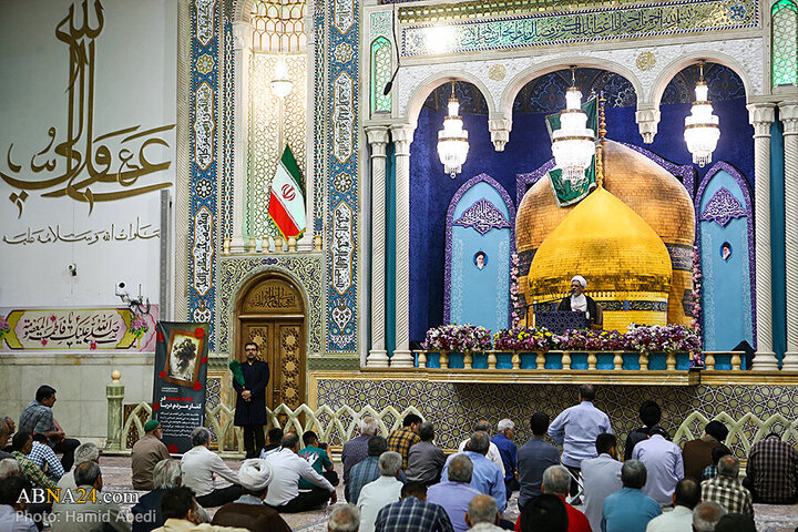 Photos: Memorial ceremony for the victims of the Shahid Rajaee Port incident held in Qom