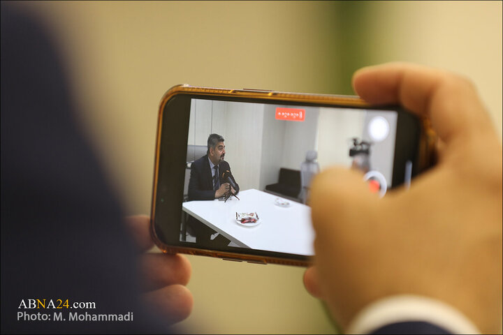 Photos: Imam Hussain shrine's media managers visits ABNA News Agency