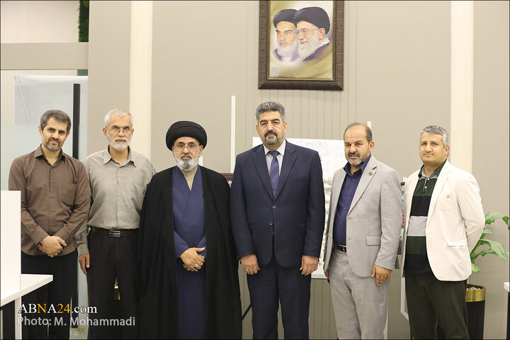 Photos: Imam Hussain shrine's media managers visits ABNA News Agency