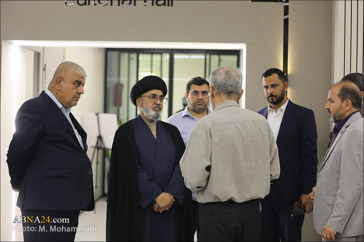 Photos: Imam Hussain shrine's media managers visits ABNA News Agency