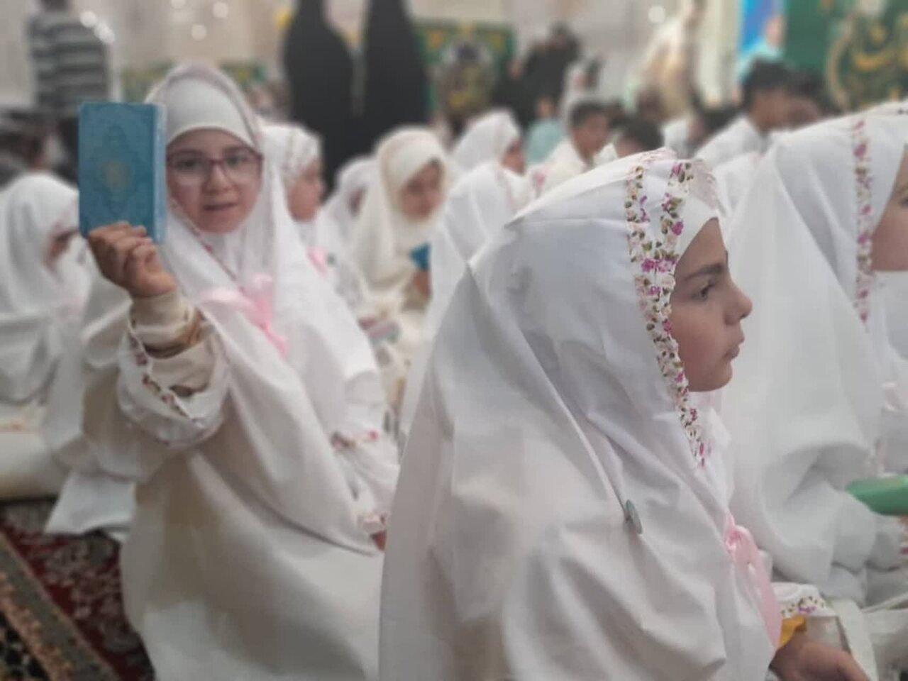 برگزاری نخستین جشن تکلیف نوجوانان تازهمکلف سوری در حرم مطهر امام رضا(ع) + تصاویر