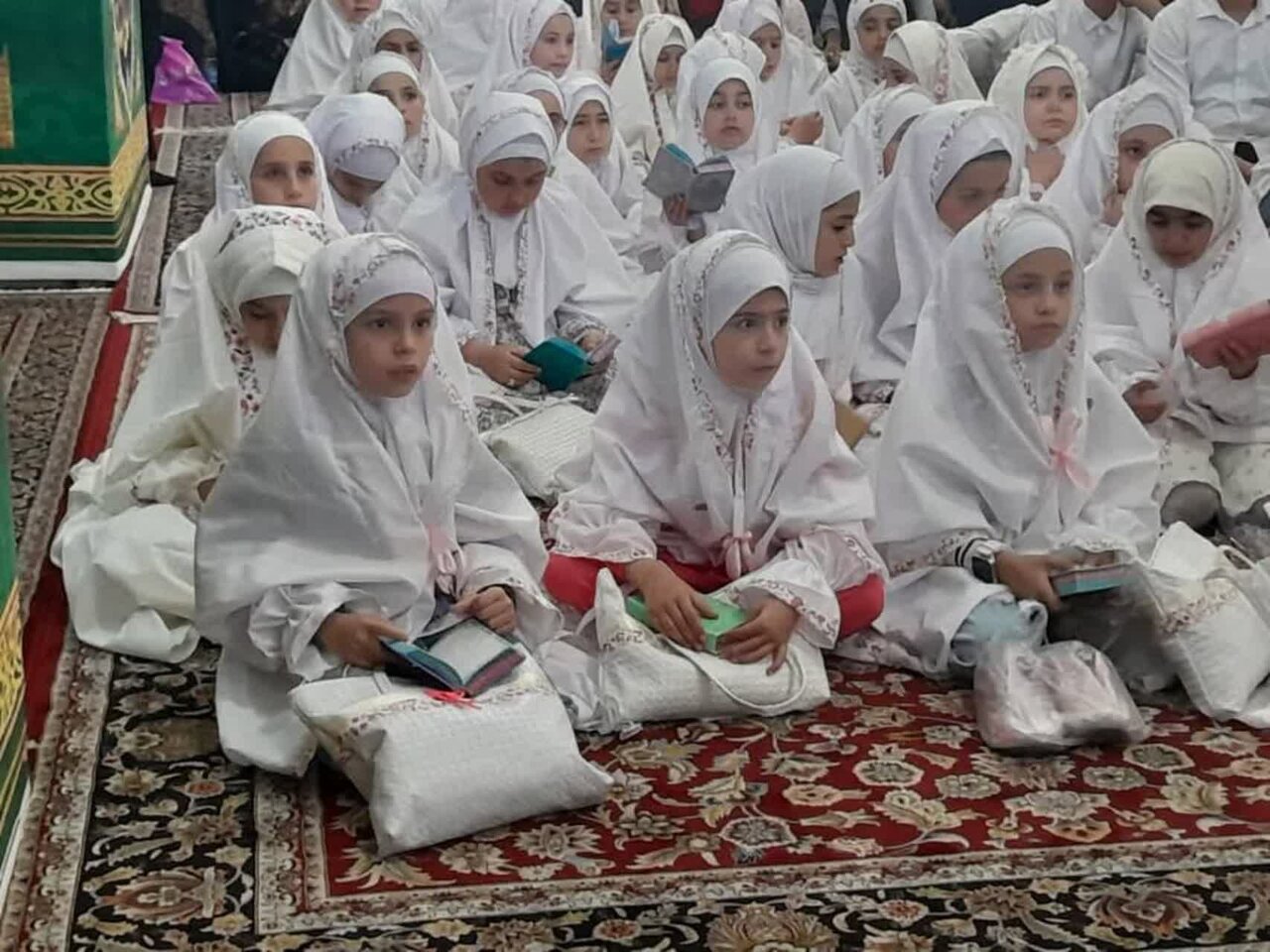 برگزاری نخستین جشن تکلیف نوجوانان تازهمکلف سوری در حرم مطهر امام رضا(ع) + تصاویر