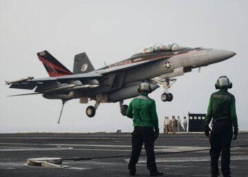 Allahu Əkbər! Yəmənlilər işğalçı ABŞ ordusuna məxsus üçüncü F-18 qırıcısını Qırmızı dənizdə darmadağın etdilər