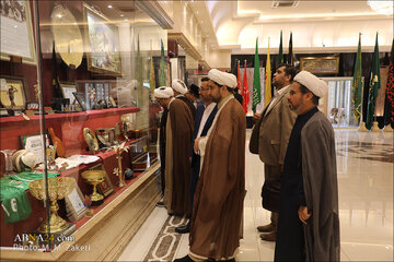 Photos: "WikiShia" managers, researchers visit Imam Ali Museum in Qom