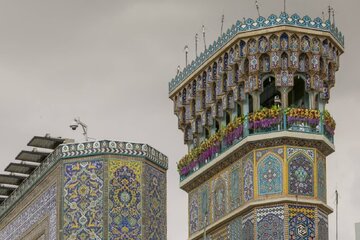 تصاویر | امروز؛  حال و هوای بارانی حرم مطهر حضرت رضا(ع)